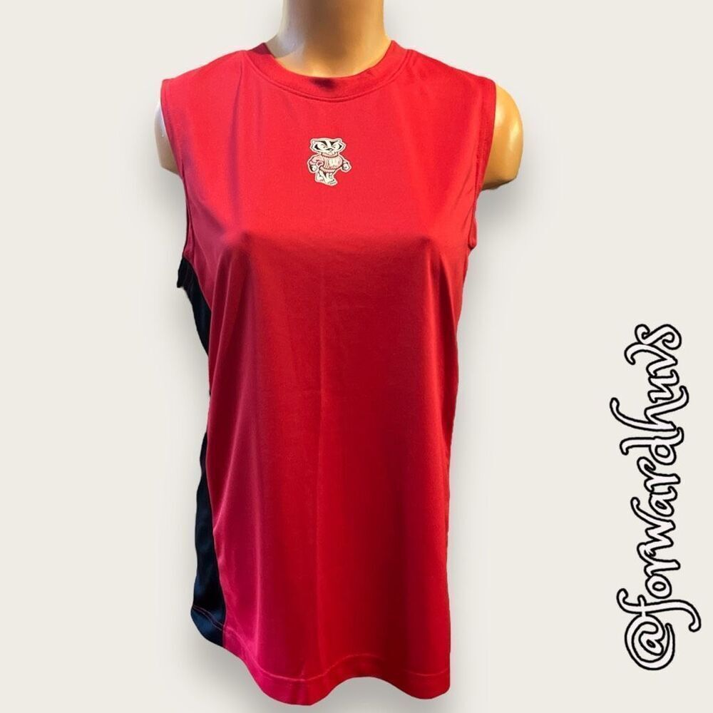 UW Wisconsin Madison Campus Heritage Muscle Tee-Shirt Unisex Medium - Picture 6 of 8